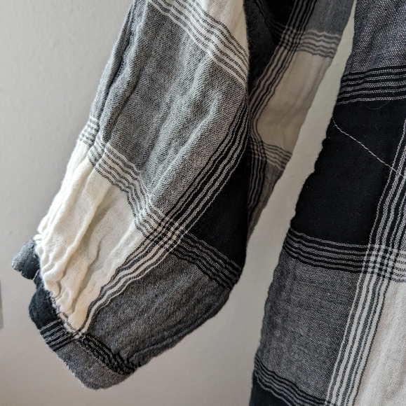 Old Navy Black and White Plaid Dress - Picture 5 of 8